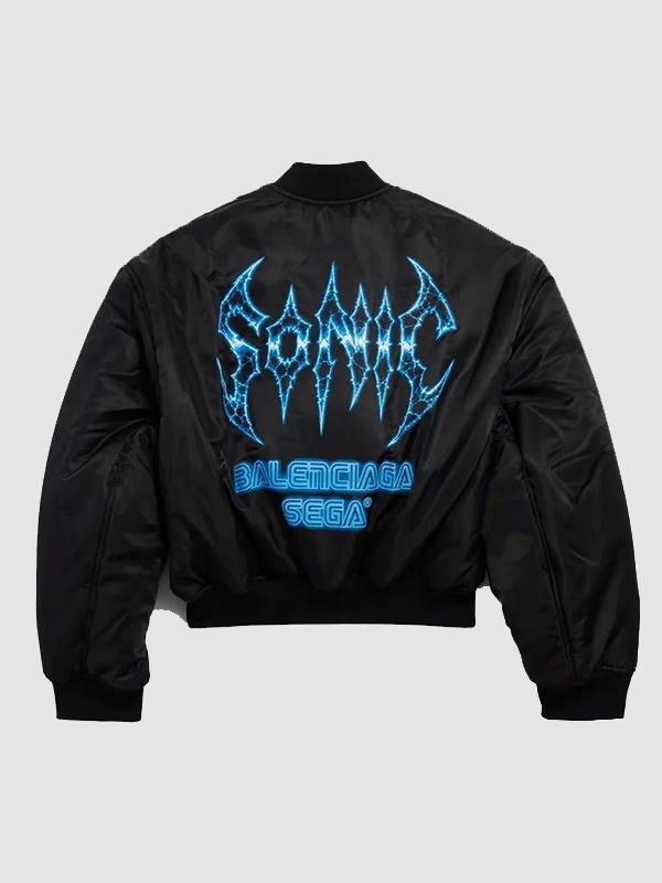 Sega Sonic The Hedgehog Varsity Jacket Sega Sonic The Hedgehog Bomber Jacket