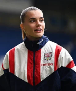 Selina Cerci 2026 Arsenal Adidas EQT Track Jacket