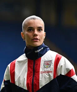 Selina Cerci 2026 Arsenal Adidas EQT Track Jacket Selina Cerci 2026 Arsenal Adidas EQT Track Jacket Multicolor