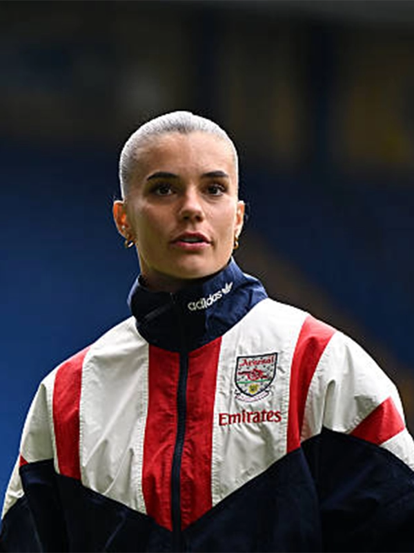 Selina Cerci 2026 Arsenal Adidas EQT Track Jacket Selina Cerci 2026 Arsenal Adidas EQT Track Jacket Multicolor