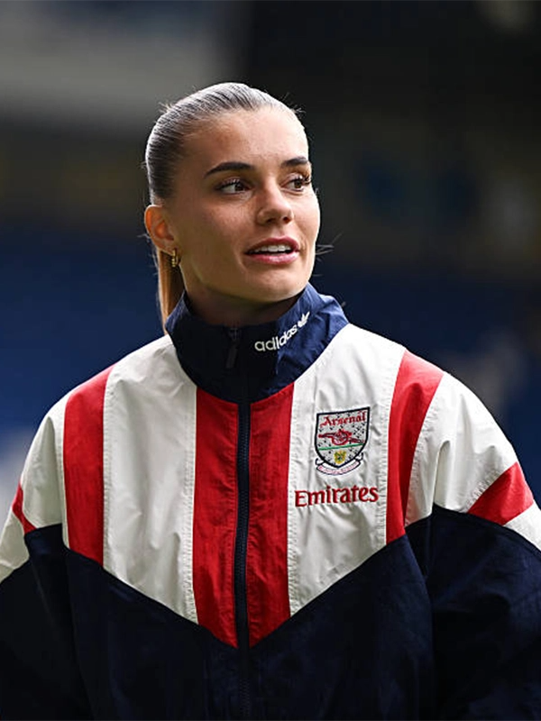 Selina Cerci 2026 Arsenal Adidas EQT Track Jacket Selina Cerci 2026 Arsenal Adidas EQT Track Jacket