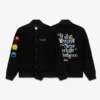Sesame Street Elmo Big Bird Cookie Monster Varsity Jacket