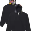 Kansas City Chiefs Pancho’s Blanket Denim Jacket Sp5der Patchwork Hoodie