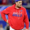 Balenciaga x SEGA Zip Up Hoodie Spencer Brown 2026 Buffalo Bills Sideline Hoodie