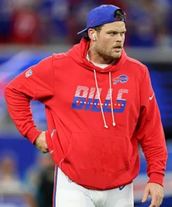 Spencer Brown 2026 Buffalo Bills Sideline Hoodie