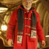Nike 2026 Caitlin Clark Basketball Varsity Jacket The Man with the Bag Arnold Schwarzenegger Santa Coat