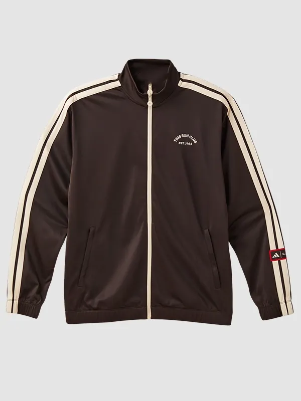 Adidas x Tim Hortons 2026 Tricot Track Jacket Tim Hortons Adidas 2026 Tricot Brown Jacket