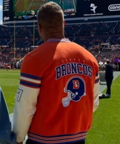 Tim Tebow 2026 Denver Broncos Varsity Jacket Tim Tebow Broncos Country Baseball Jacket