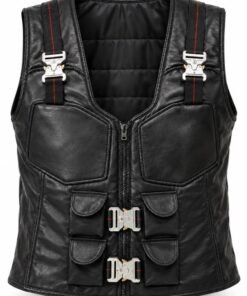 Blade Trinity Wesley Snipes Cosplay Outfit wesley snipes blade leather trench coat buckle belt