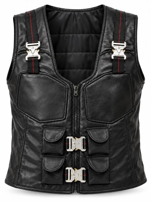 Blade Trinity Wesley Snipes Cosplay Outfit wesley snipes blade leather trench coat buckle belt