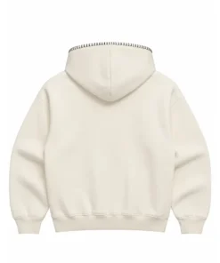 New York Yankees Star Fleece Full-Zip Hoodie Yankees Madhappy Cream Star Fleece Full-Zip Hoodie